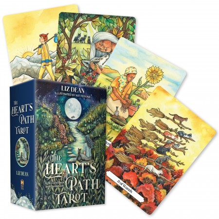 The Heart’s Path Tarot kortos Hay House